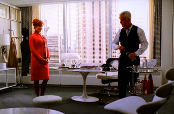 Roger Sterling uses his as a desk! You can too...