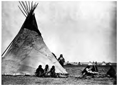 Arapaho Teepees via What When How