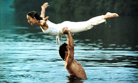Yep! Lake Lure is where this classic Dirty Dancing scene was filmed!