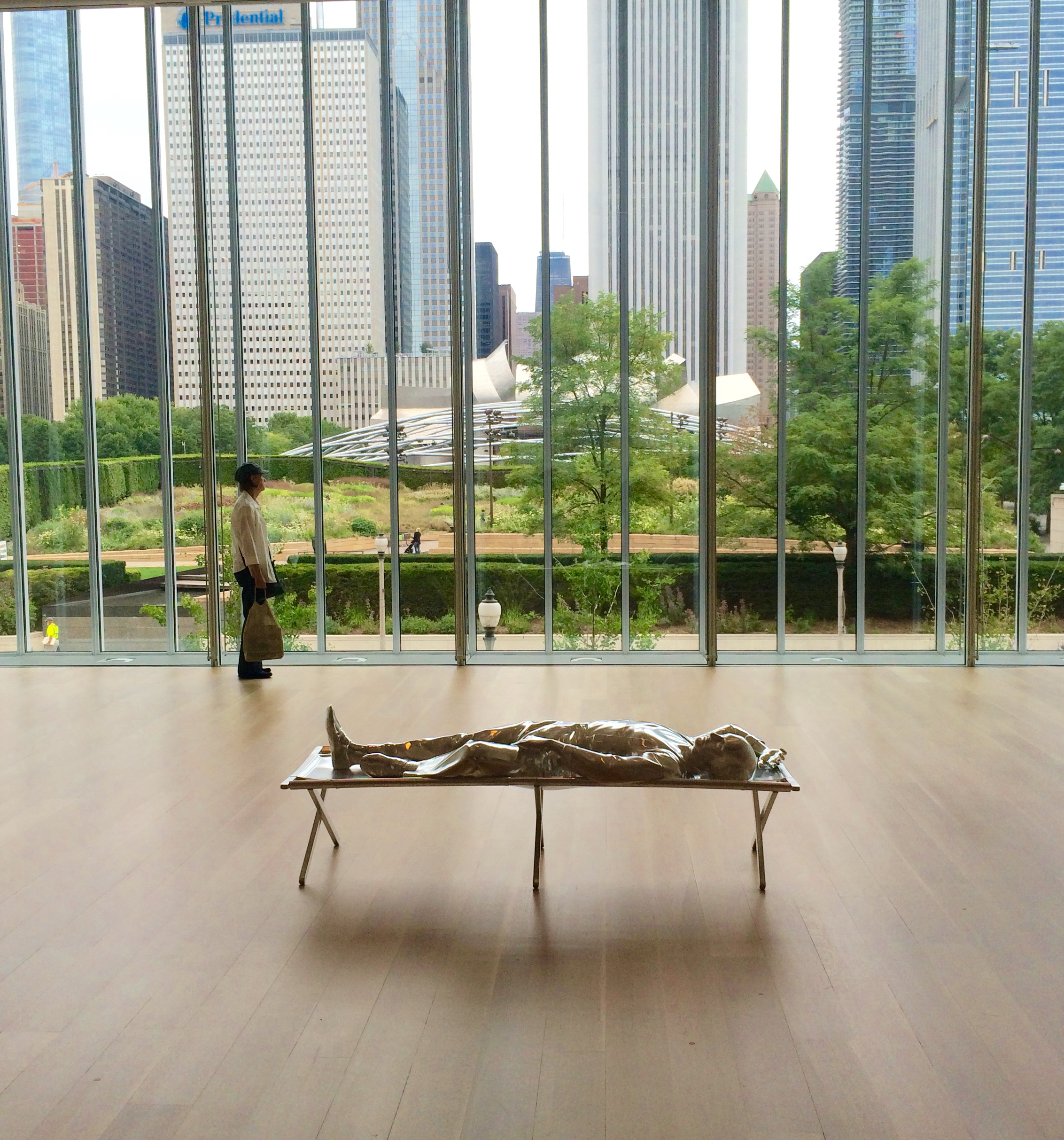 :: a sculpture from the charles ray exhibit ::