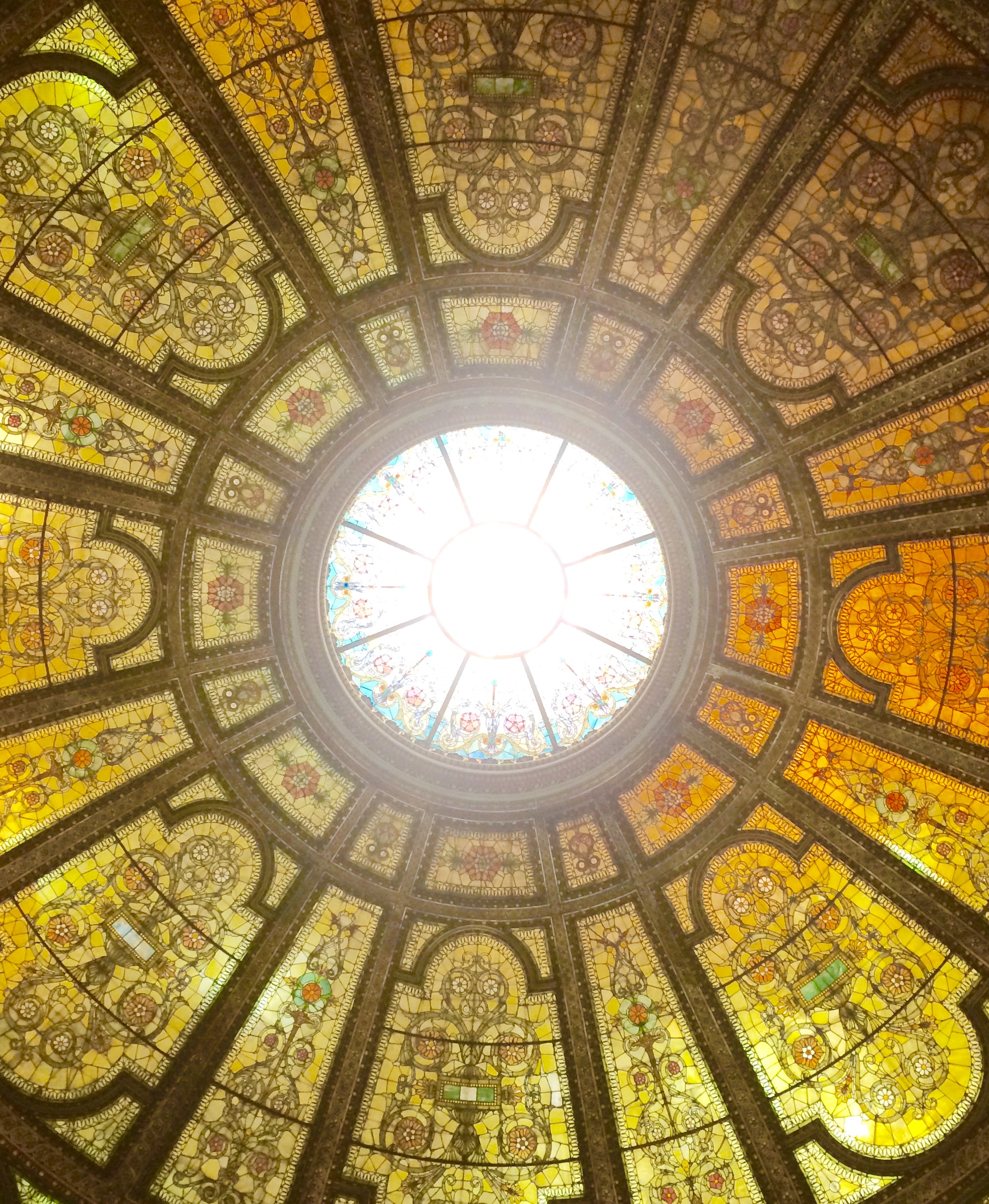 :: gorgeous dome details at the chicago cultural center ::