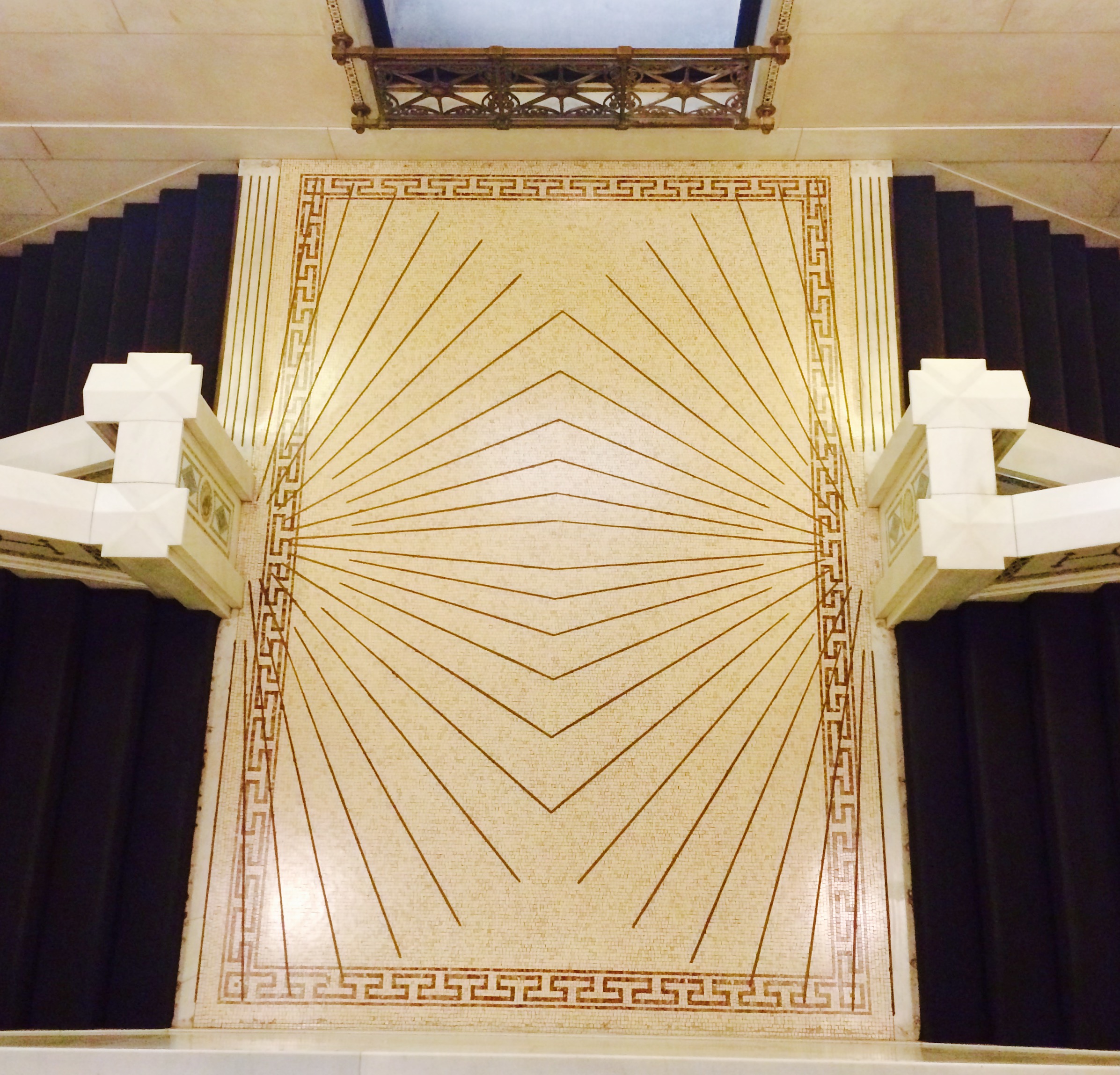 :: a view from above :: chicago cultural center ::