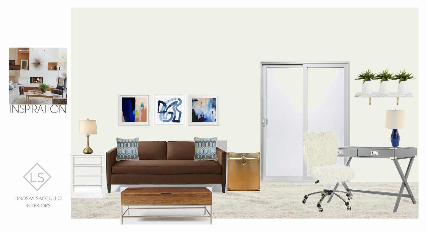 A Home Office in Southern California