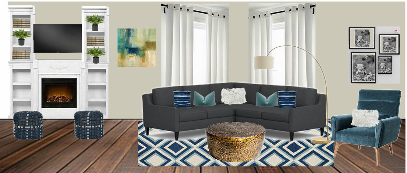 A Family Room in Southern California