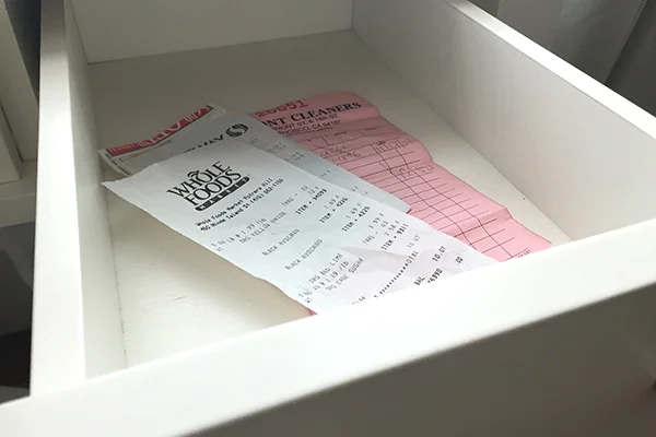 My physical inbox... really just a drawer that stays mostly empty