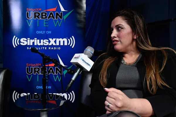 Dr. Ingrid Yee appears on SiriusXM's "Changing The Culture Of Mental Health" hosted by Jennifer Hammond {not pictured} on the Urban View channel at SiriusXM DC Performance Space on November 21, 2016 in Washington, DC.