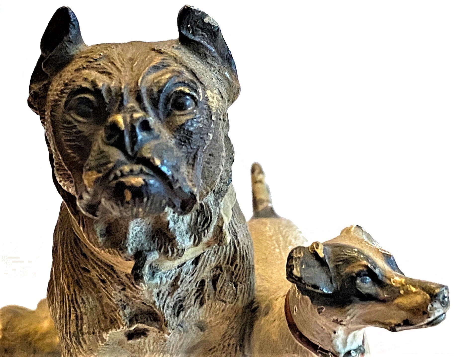 awards Boxer dog relief medallion sculptures trophies