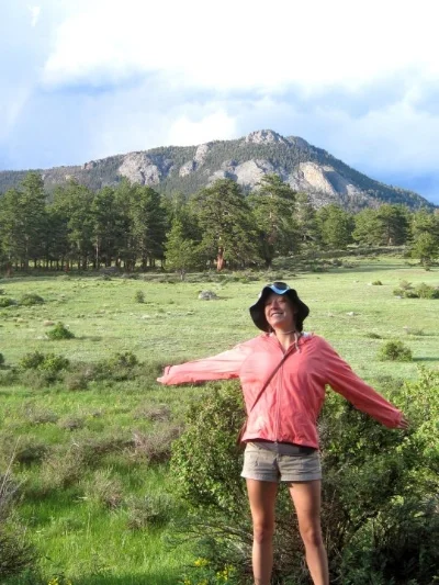 22-year-old self experiencing Colorado for the first time. 