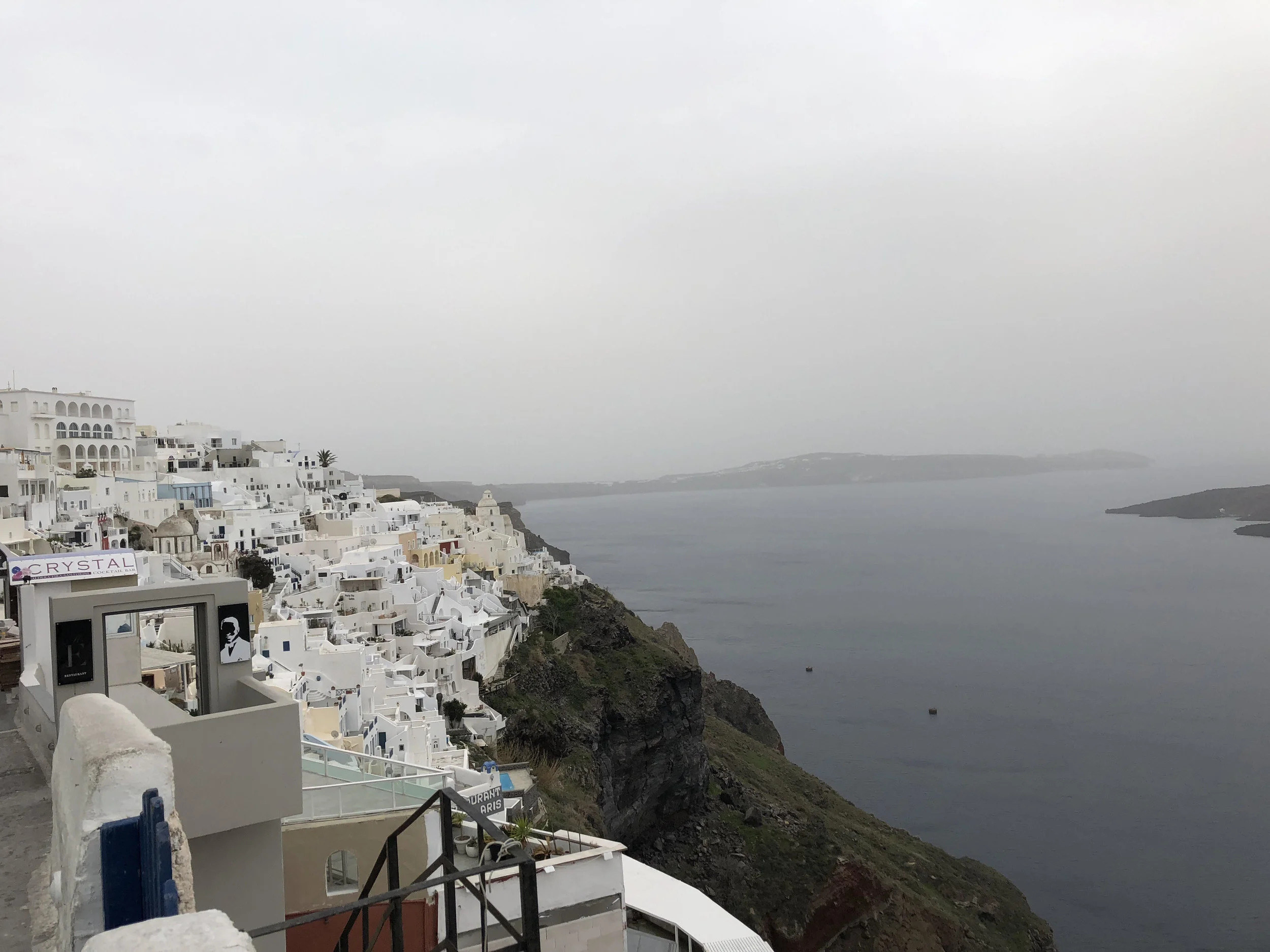 Hopefully the sun comes out! It's off-season here so a lot of the island is shut down.
