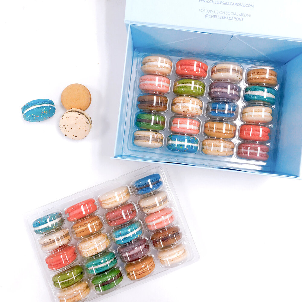 40 Macaron Gift Box | Chelles Macarons