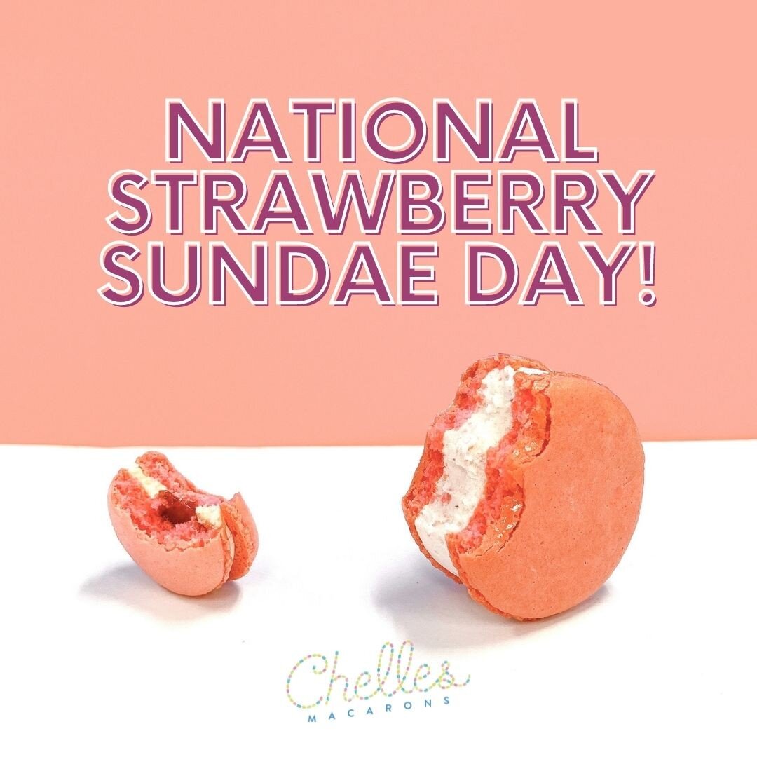 Strawberry on a summer day, anyone? #NationalStrawberrySundaeDay