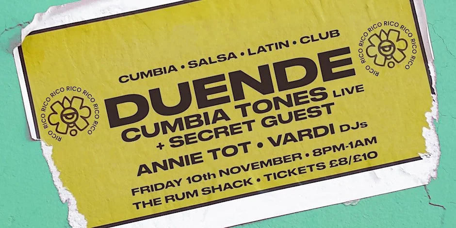 DUENDE: Cumbiatones (live) + Obia (live) + Annie Tot &amp; VARDI (DJs)