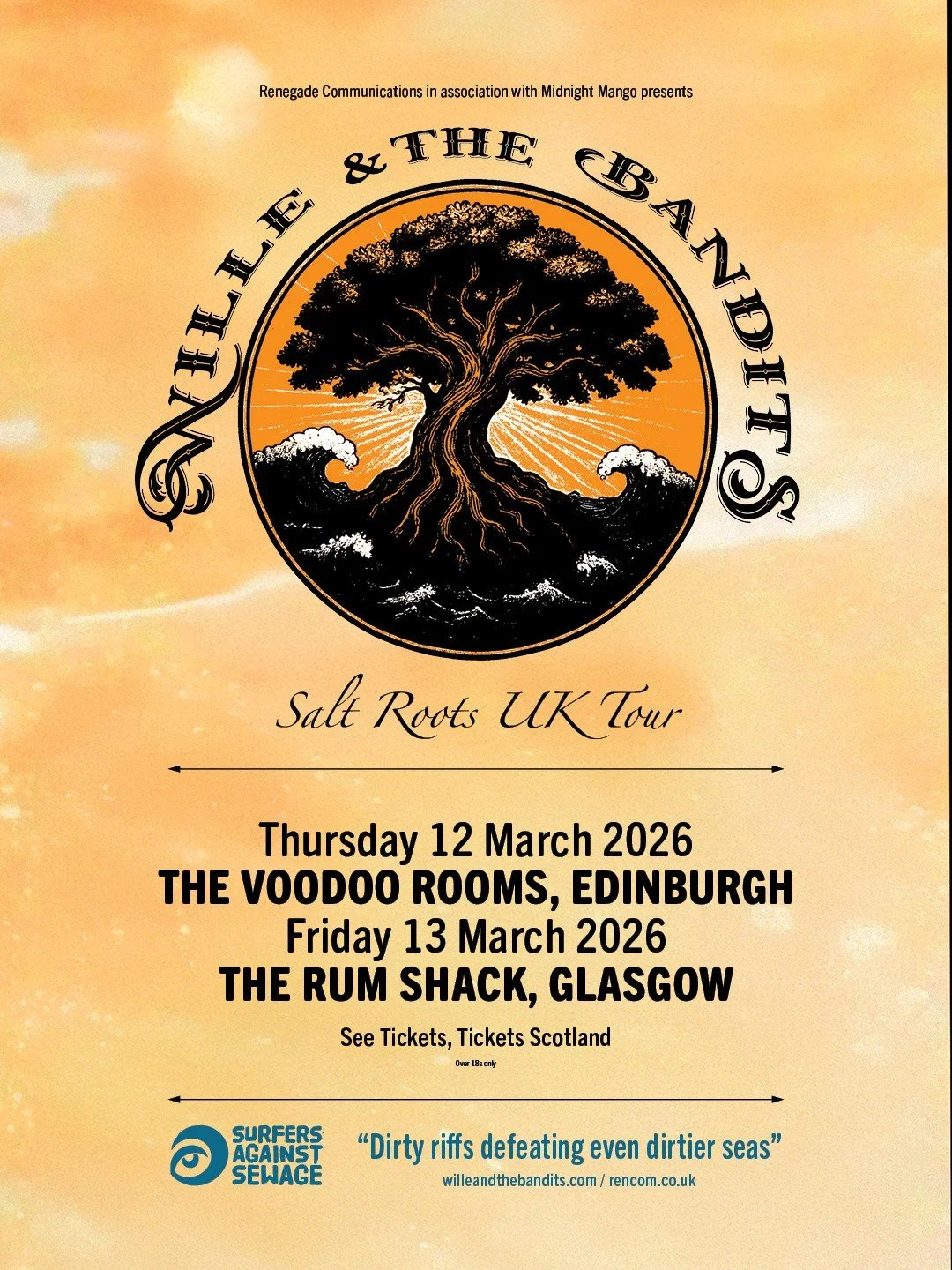 RENEGADE COMMUNICATIONS PRESENT WILLE &amp; THE BANDITS