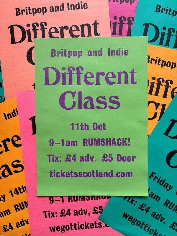 Different Class - A Southside Indie Club