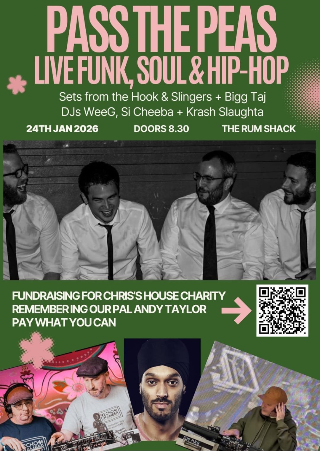 CHRIS'S HOUSE FUNDRAISER W/ HOOKS &amp; SLINGERS + MORE