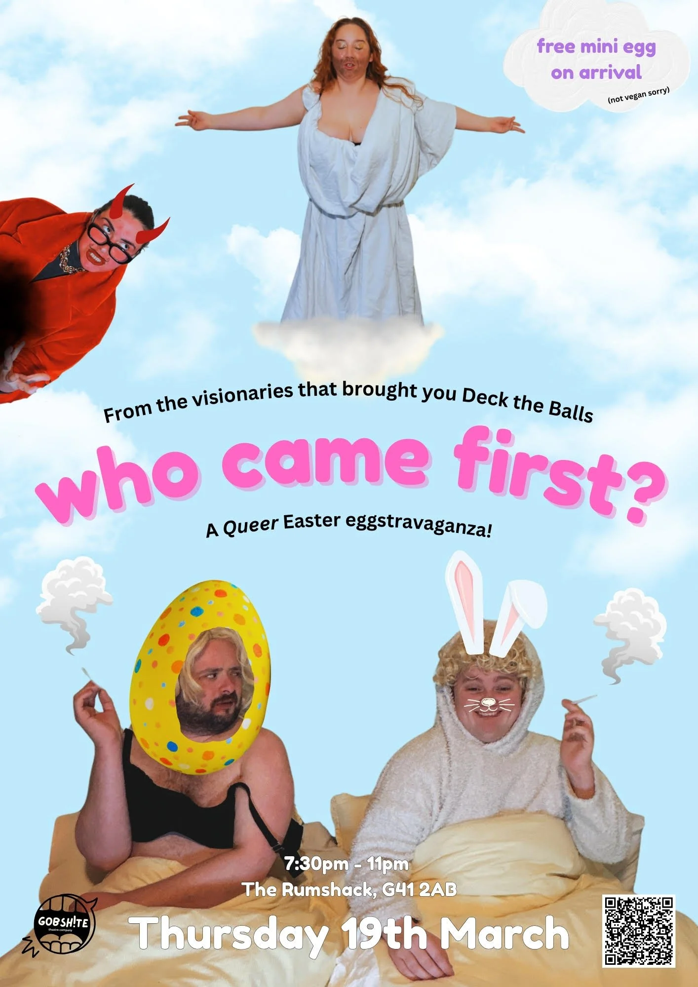 WHO CAME FIRST? - A Queer Easter Eggztravaganza! 