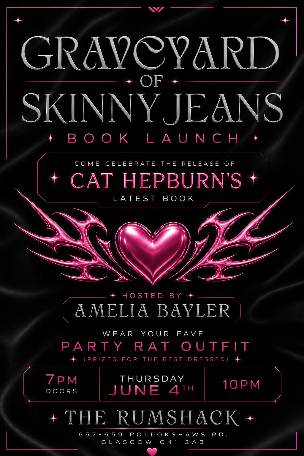 Cat Hepburn - Graveyard of Skinny Jeans Book Launch