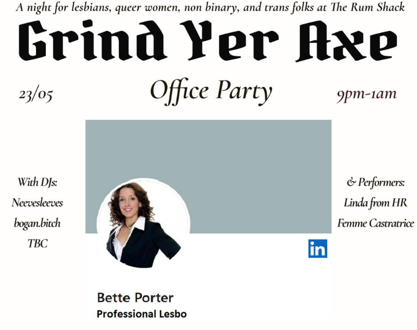 Grind Yer Axe: Office Party