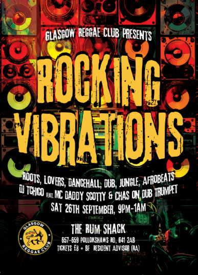 GLASGOW REGGAE CLUB PRESENTS ROCKING VIBRATIONS