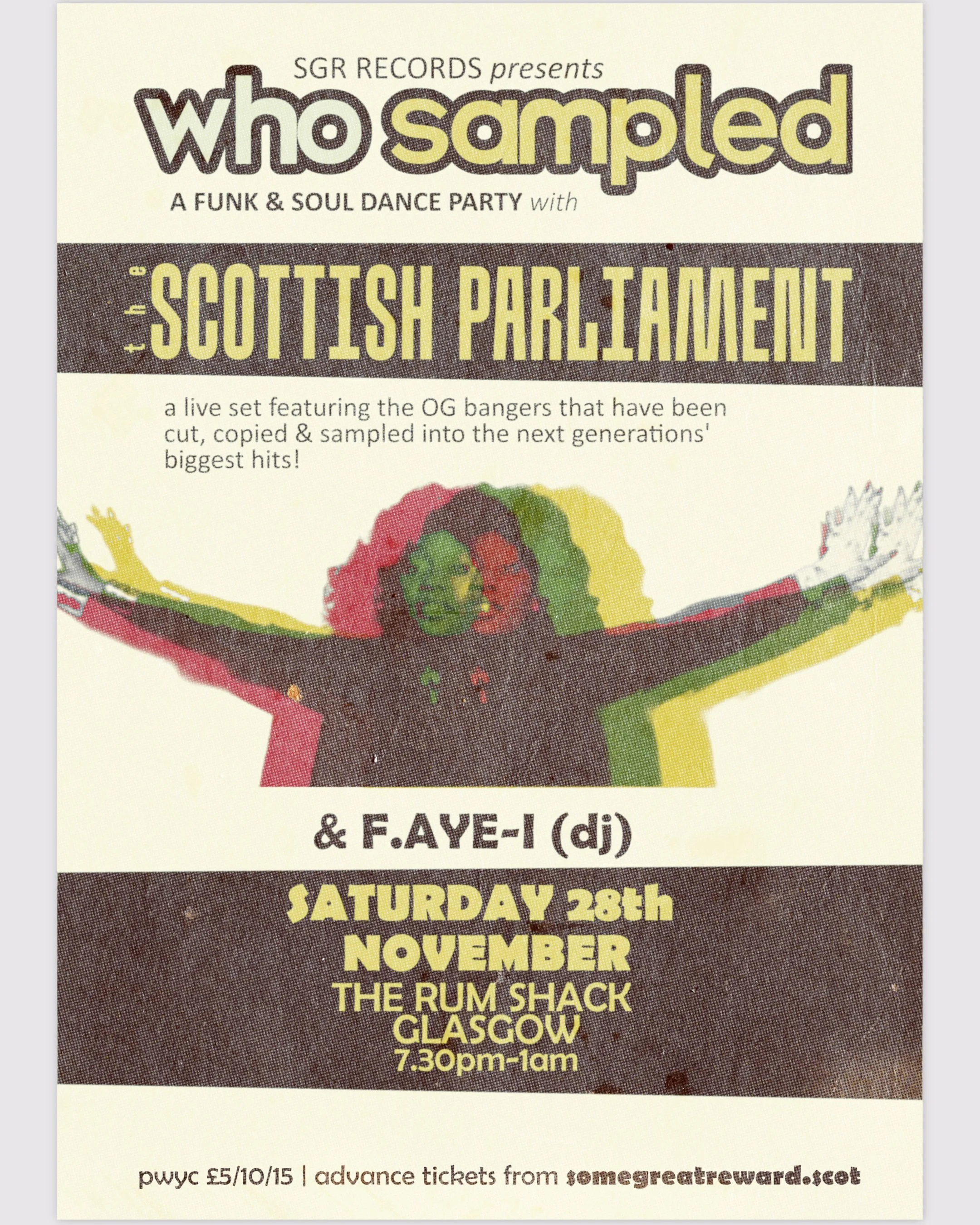 Who Sampled? The Scottish Parliament (LIVE) &amp; f.aye