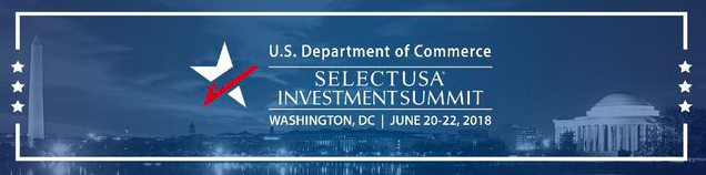 The SelectUSA Investment Summit is the premier event showcasing investment opportunities in the United States. The 2018 Summit will bring together companies from all over the world and economic development organizations from every corner of the United States.