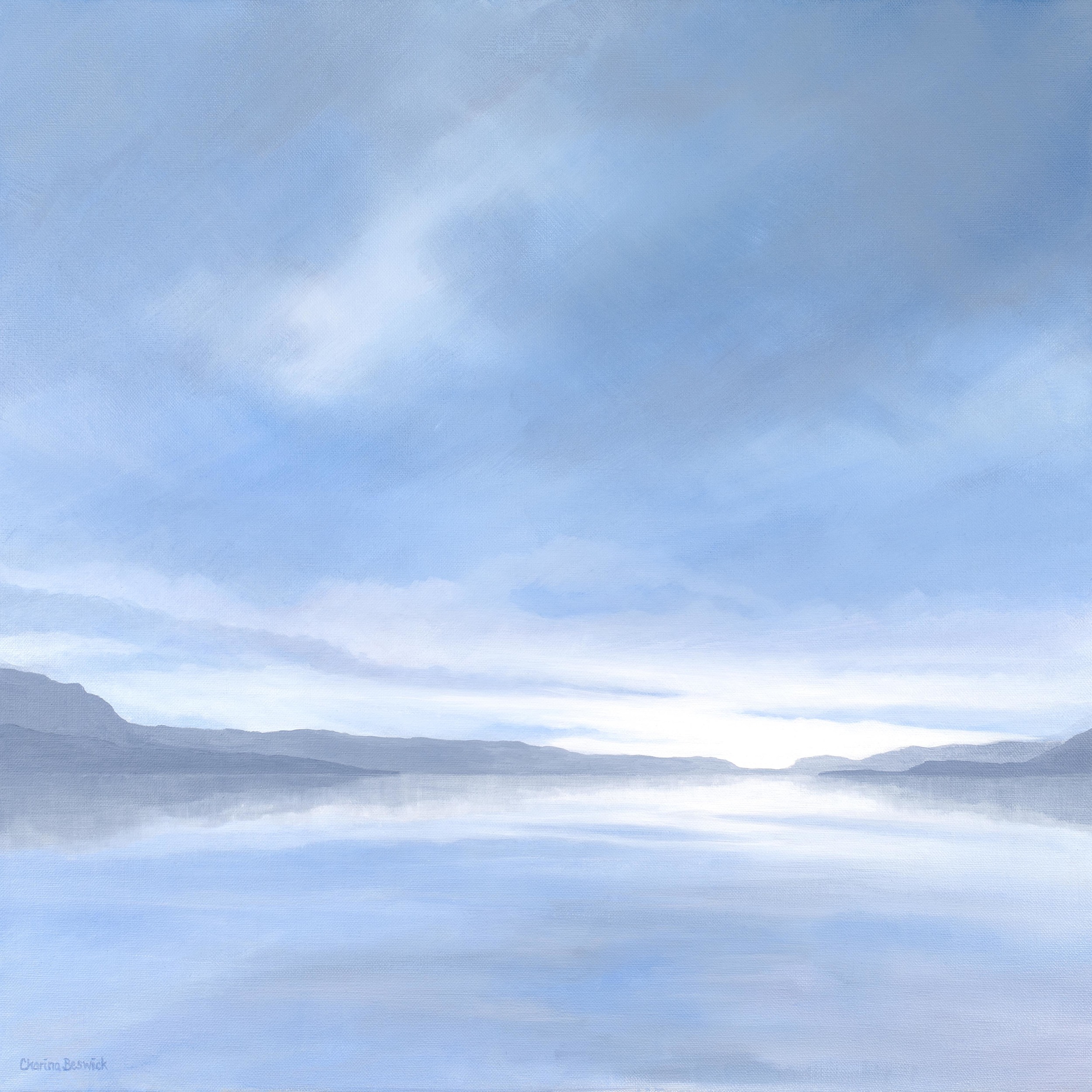 'Misty evening, Loch Torridon'