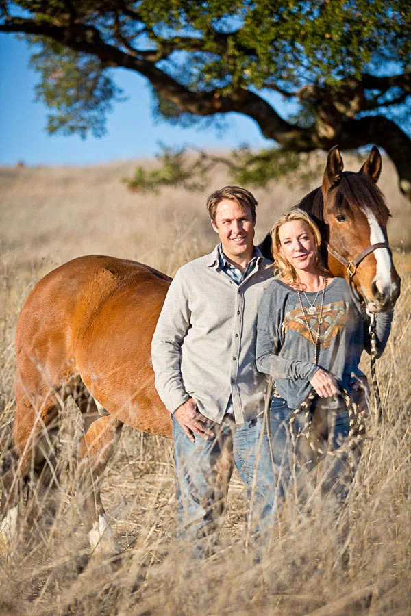 Ellie Phipps Price and Chris Towt, Founders & Directors Ellie and Chris bought Montgomery Creek Ranch (MCR) in Northern California in 2012 after rescuing a herd of 173 wild mustangs from Nevada. They have been developing MCR into a facility to train their young prospect horses to be adopted out, and respectfully give back freedom to the rest of the herd. Ellie and Chris met while horseback riding in Colorado. They share a love for wildlife, wine and horses. Ellie's first mustang Dunstan is named for their winery in Sonoma, CA. Ellie is on the board president of the American Wild Horse Campaign, the nation’s largest wild horse and burro advocacy organization.