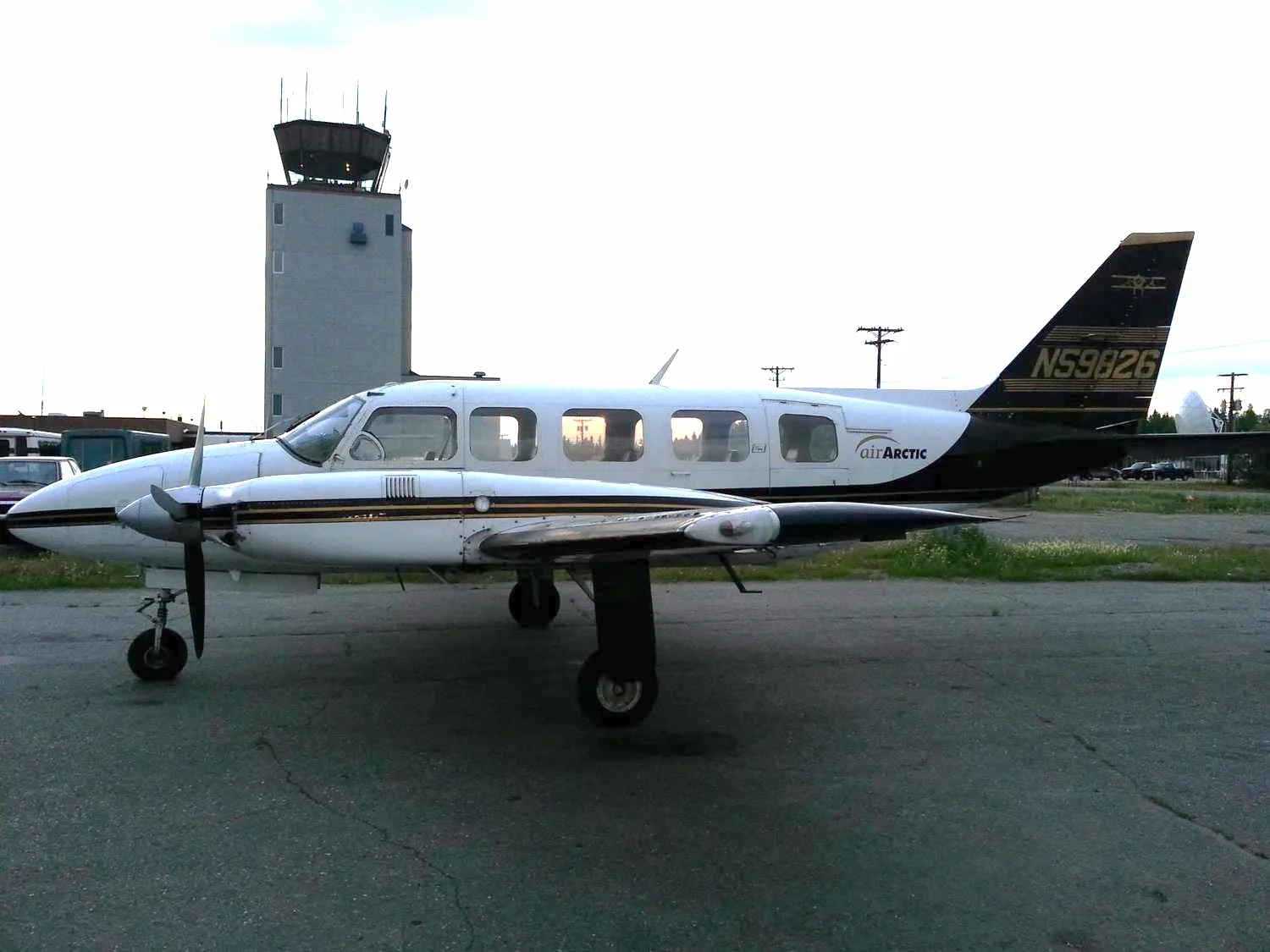 Our aircraft air arctic
