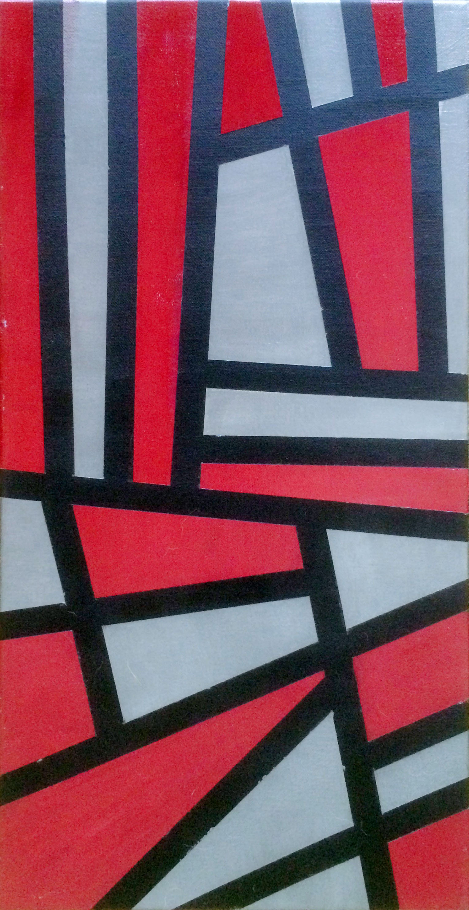 Crimson, Black, and Silver