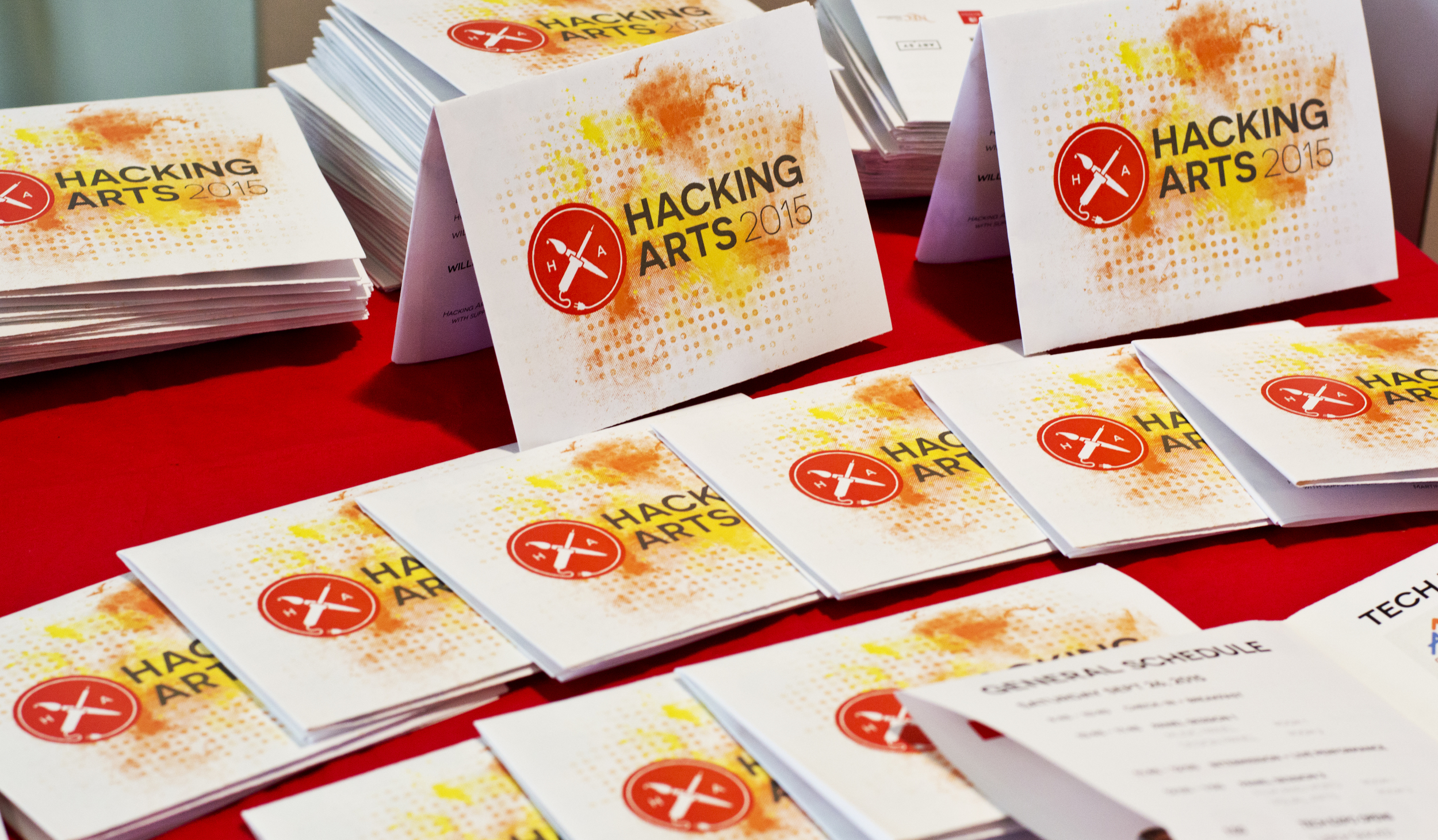 Ric was responsible for our new look last year, creating the amazing logo and visuals used throughout the promotion of the event.