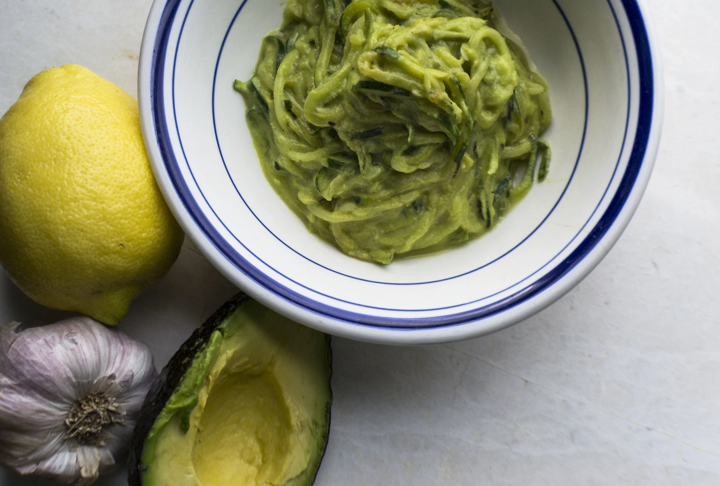 Lemon Basil Avocado Zuccasta