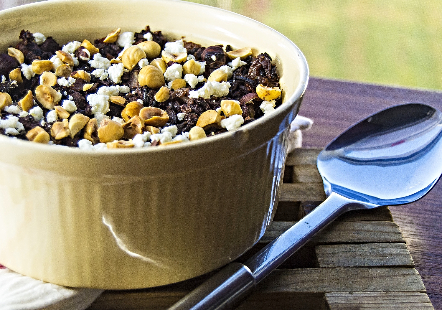 black rice stuffing