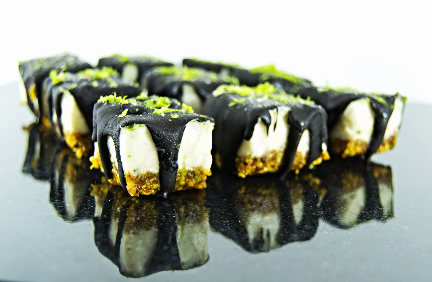 Banana Lime Coconut Raw Bars