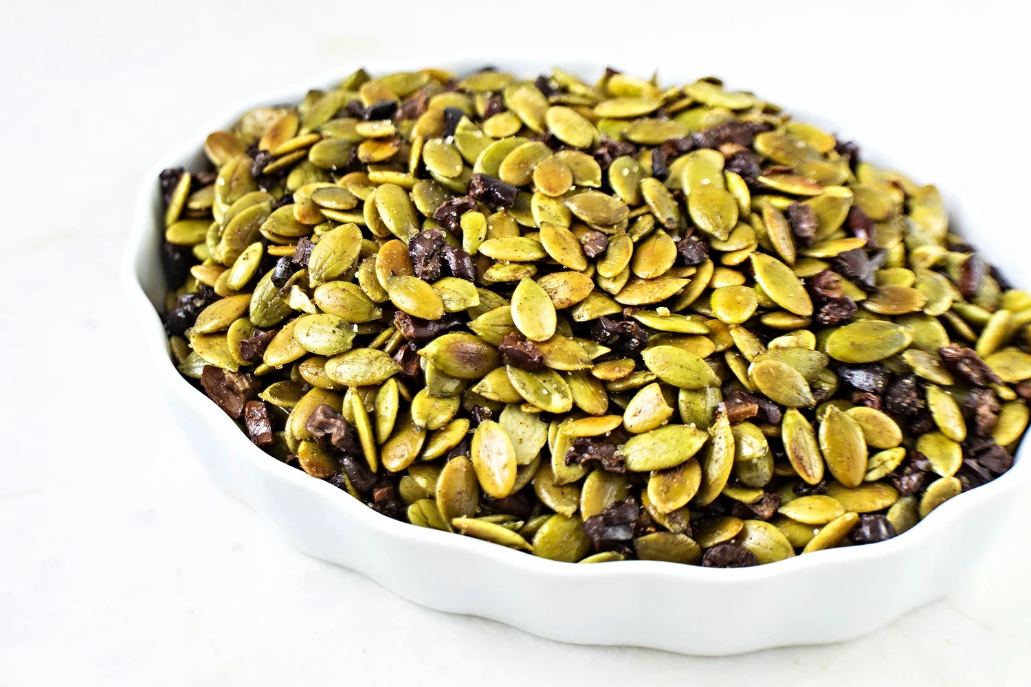 Sea Salted Cinnamon Pumpkin Seeds w/Cacao Nibs