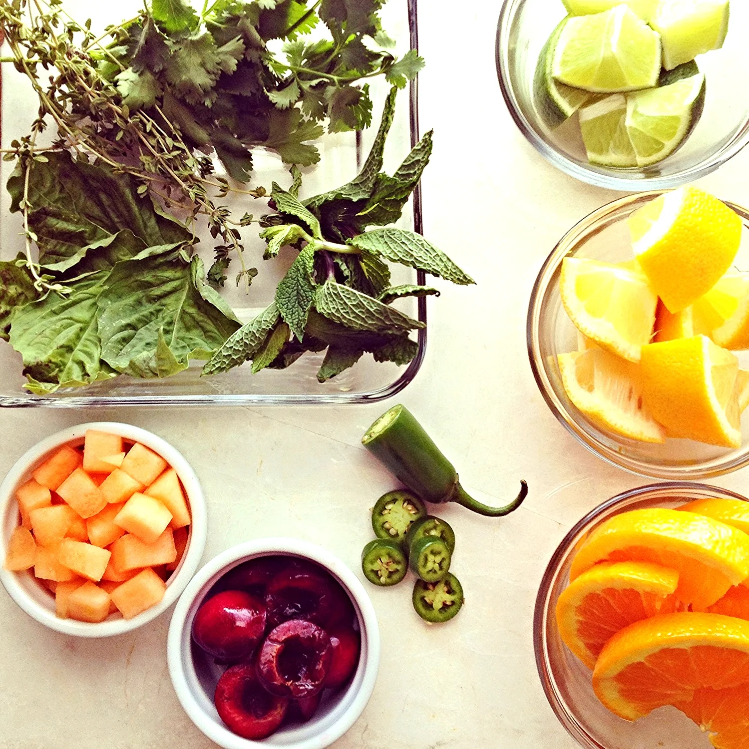Make Your Own Fruit Spritzers