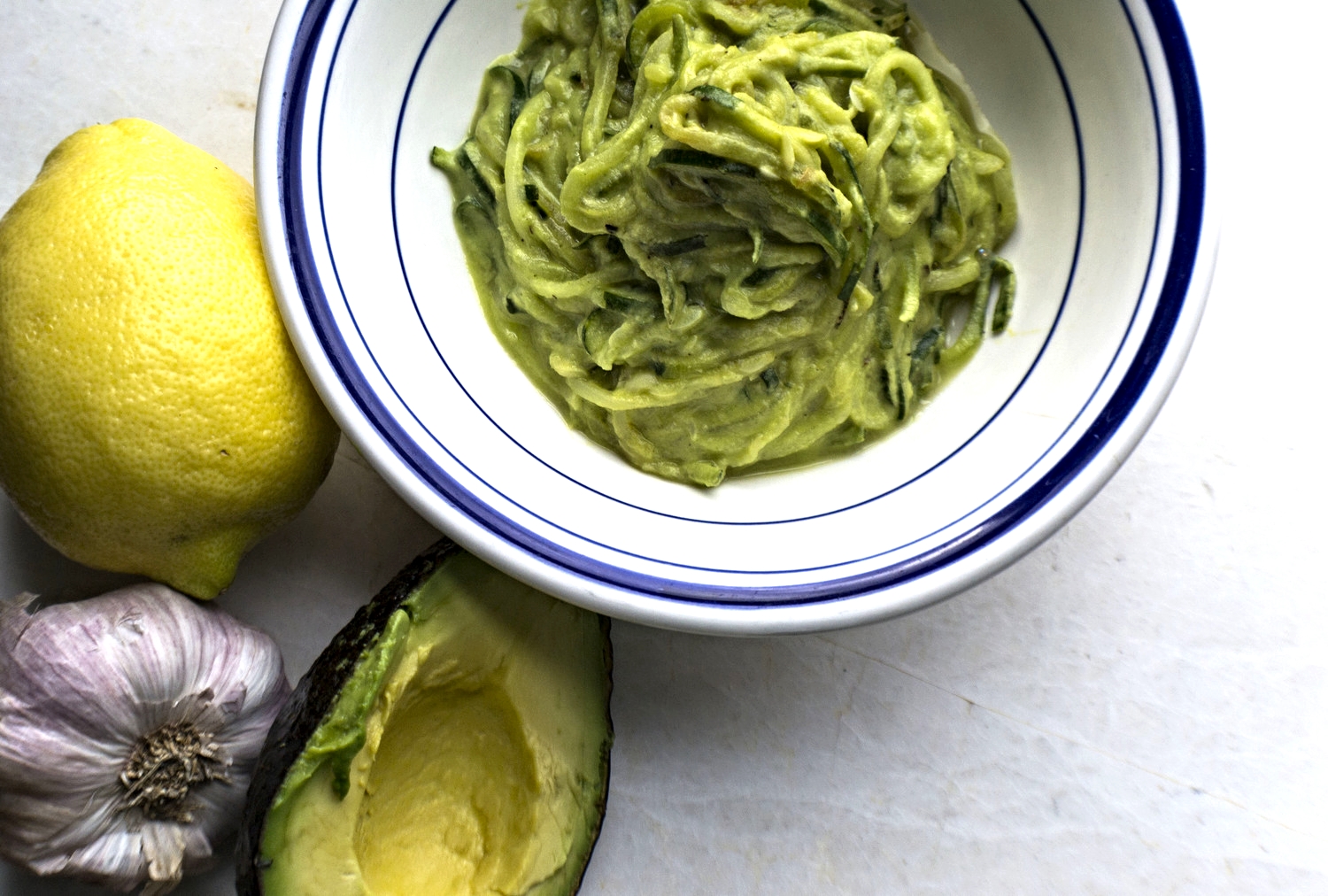 Lemon Basil Avocado Zuccasta