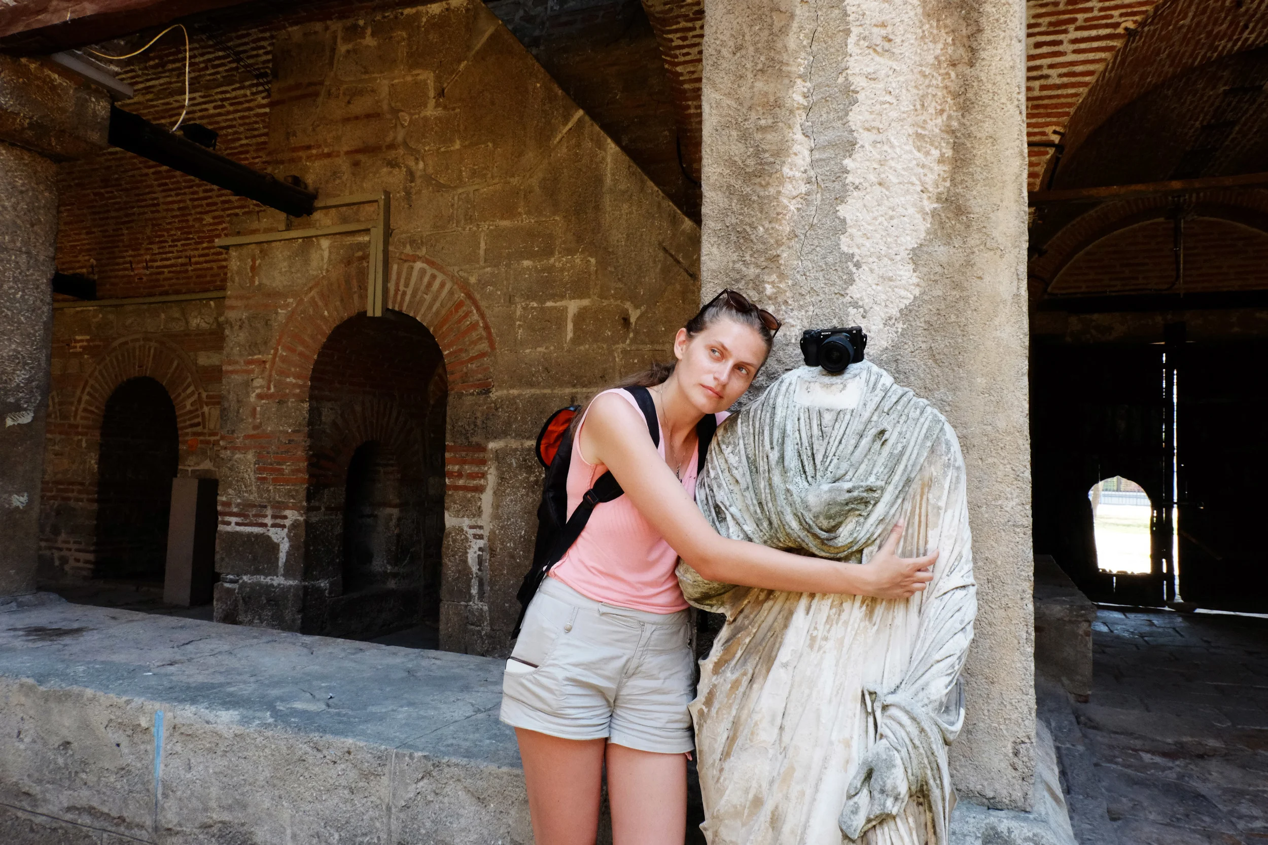 Nathalie with her date
