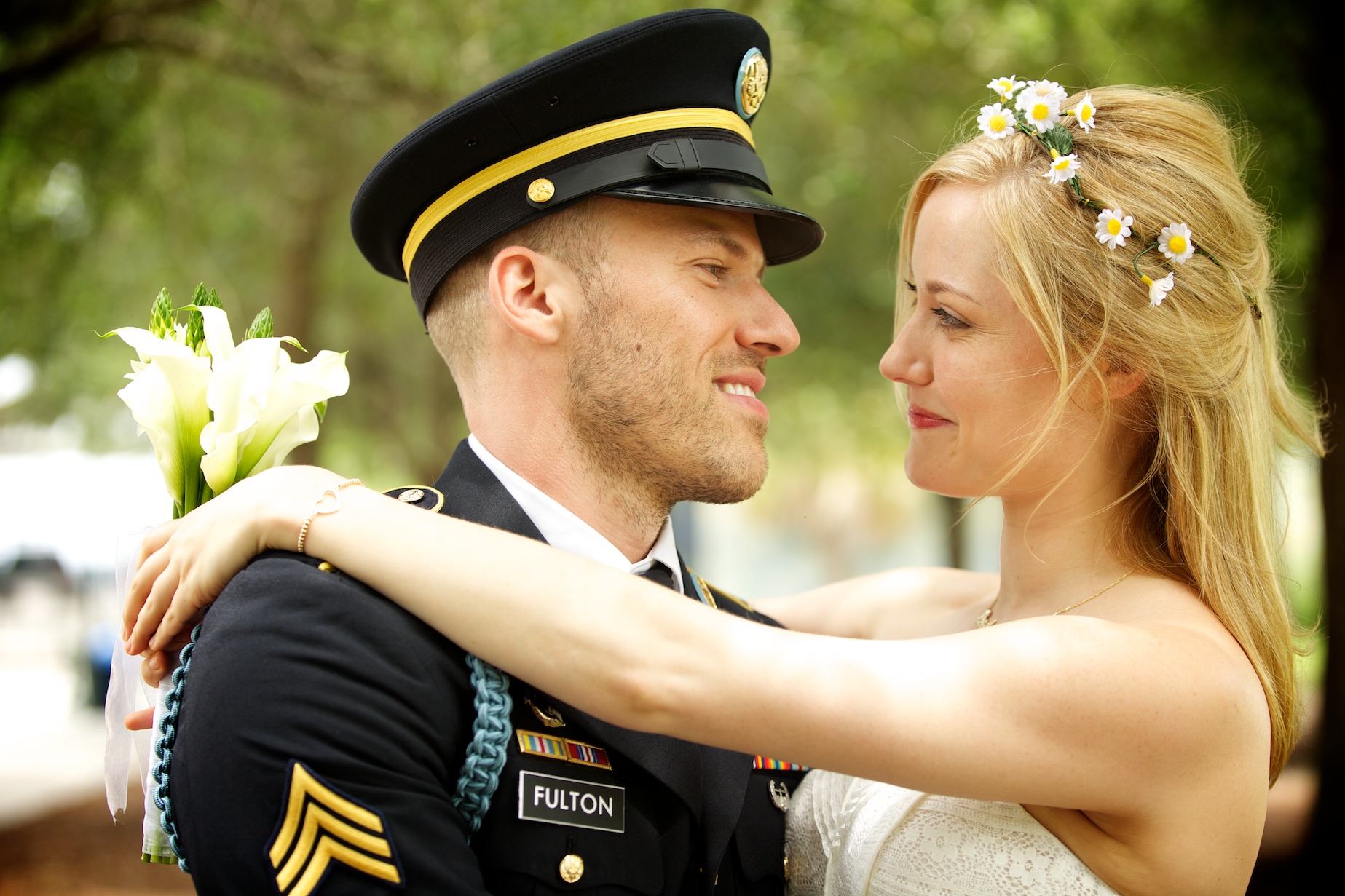  Georgina Haig and Falk Hentschel nuptials. Prop photo for Reckless. CBS.&nbsp; 