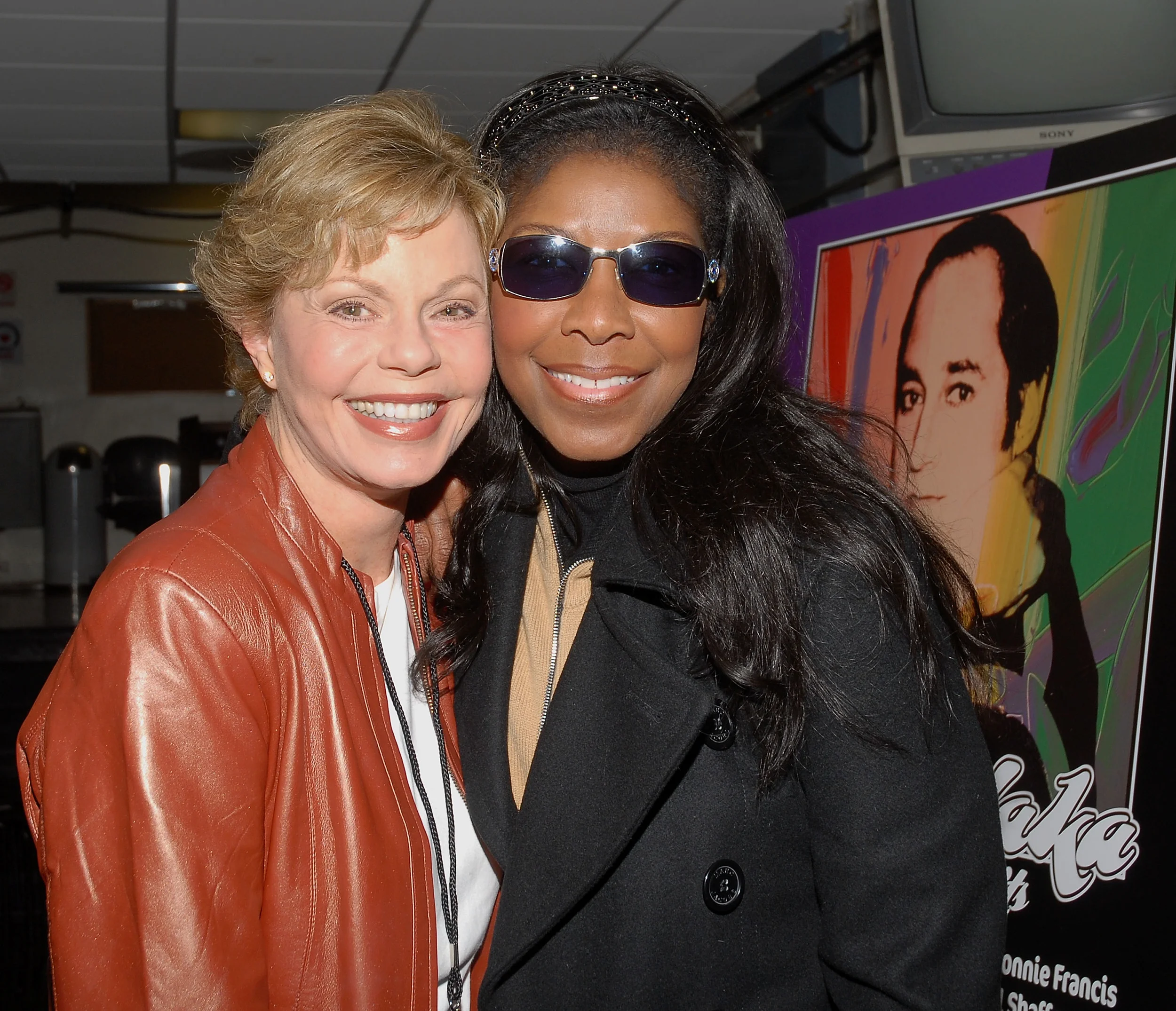  With Natalie Cole at the Neil Sedaka Tribute show 