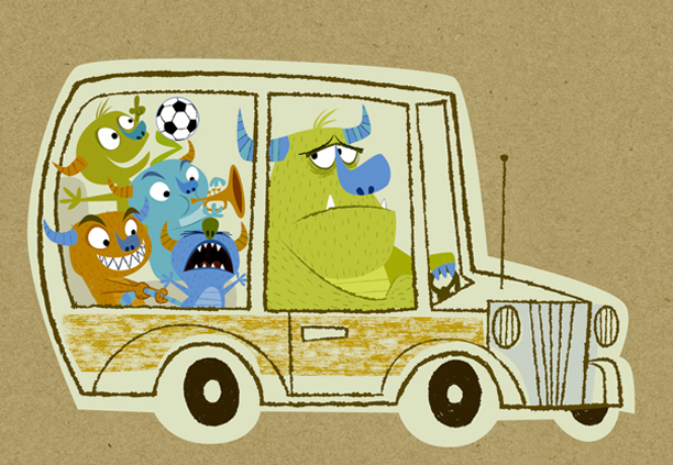 monsters in car-robertson.jpg