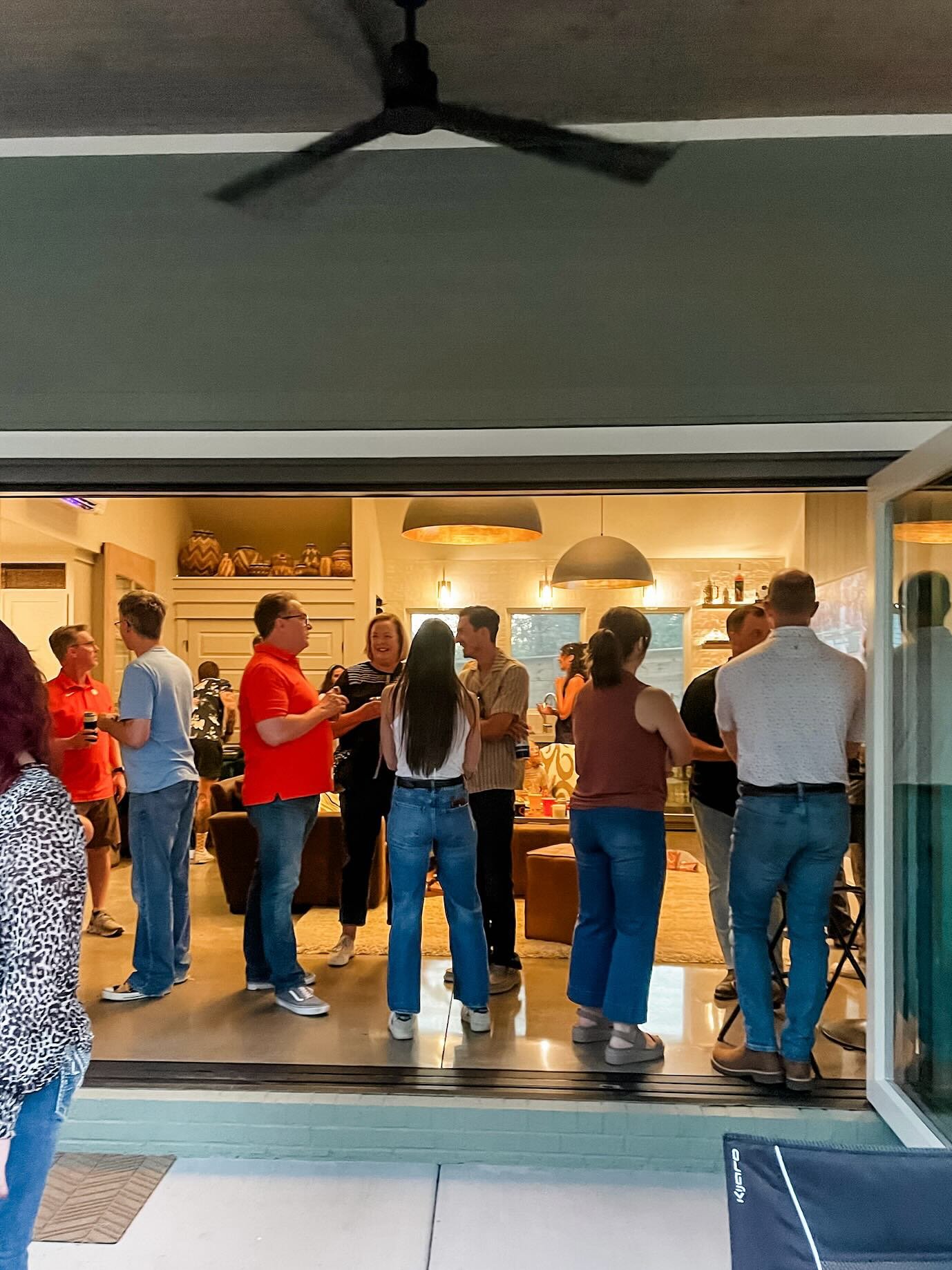 First porch party of the Pelzino era is in the books! So glad to have (finally) revived this beloved tradition of gathering old friends and new &mdash; and what a gift to be able to christen our new space this way!

Hopefully next year the temps will