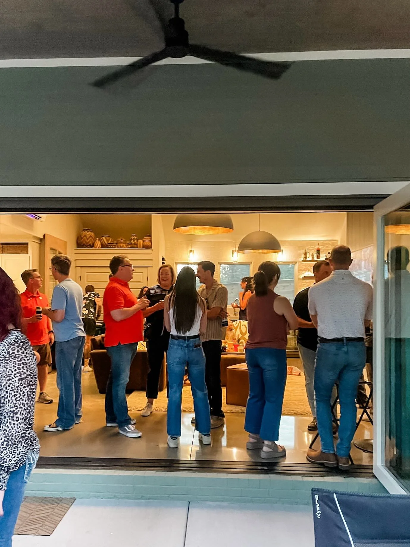 First porch party of the Pelzino era is in the books! So glad to have (finally) revived this beloved tradition of gathering old friends and new &mdash; and what a gift to be able to christen our new space this way!

Hopefully next year the temps will