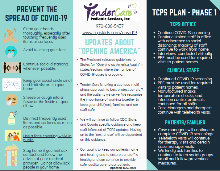 Safer at Home Update April 26, 2020