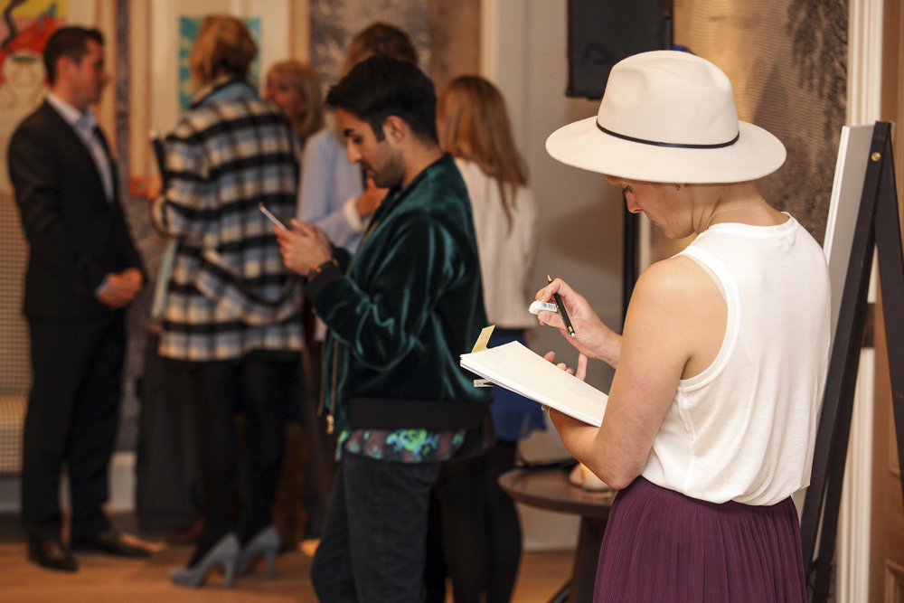 Live fashion illustration event Grand National | Willa Gebbie