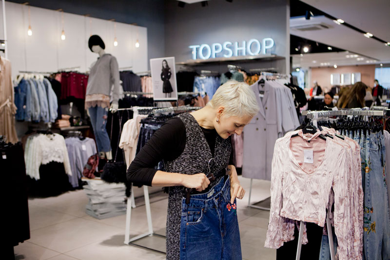 Illustration, Customisation and Personalisation at Topshop