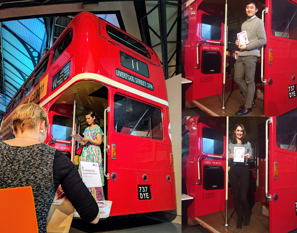 Willa Gebbie Live Illustration London Transport Museum