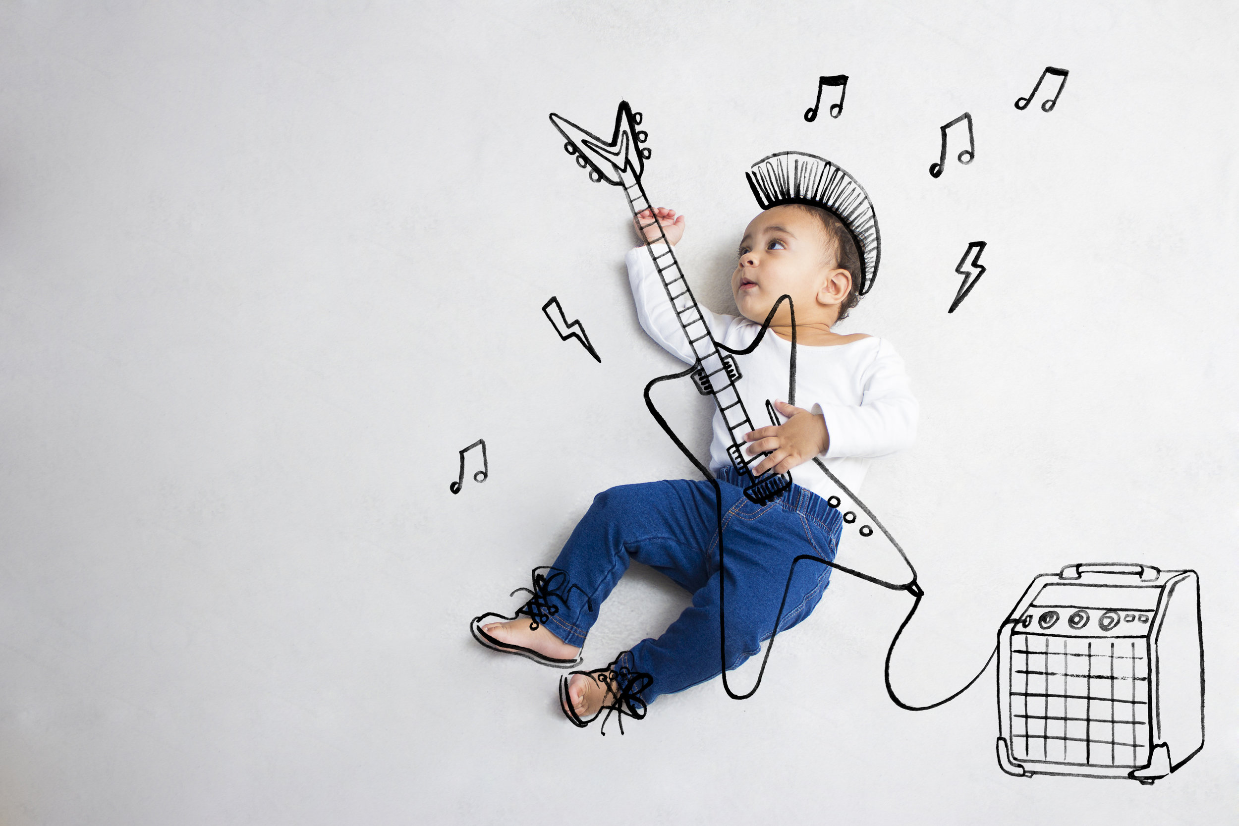 Illustration and photography collaboration for Children by illustrator, Willa Gebbie
