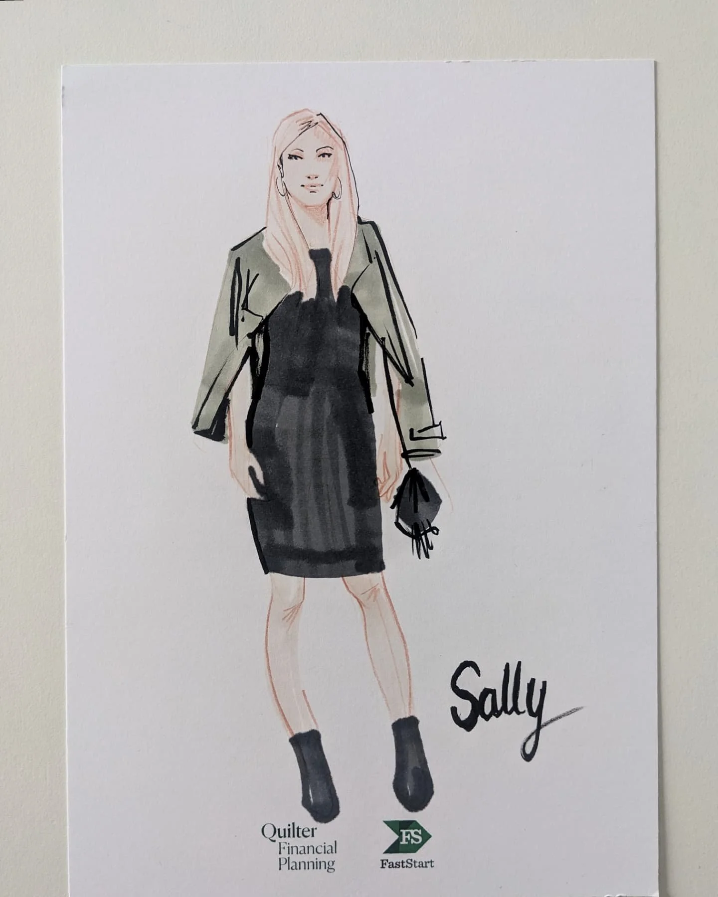 Some recent quick fashion illustrations for a live event. Each sketch is drawn by hand in 8-10 minutes.
#liveillustration