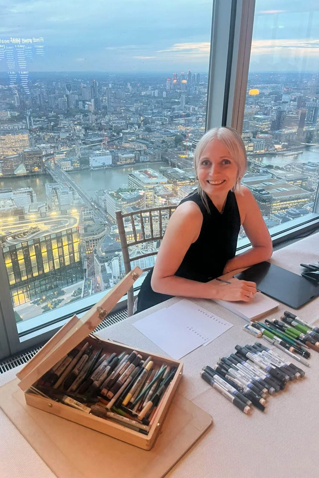 Live illustration London Willa Gebbie