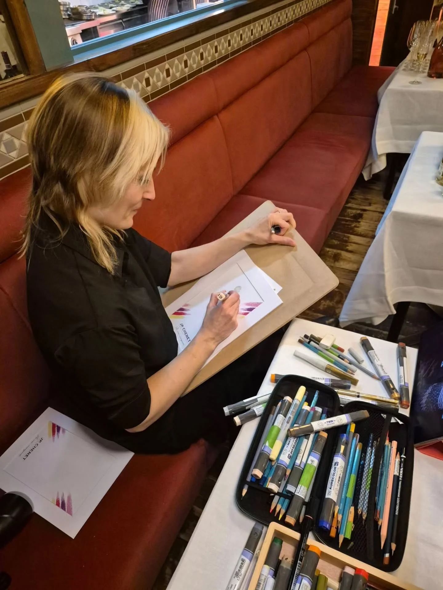 A wonderful live illustration event for @jpchenet.official at @noize_restaurant with @fourteenten
Honestly the hospitality and meal was so good - I think I need to prioritise food and drink companies in 2026.
Thanks to @jennifearn for the photos - ca